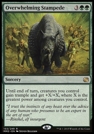 MagicCorporation - Overwhelming Stampede (Modern Masters 2015) - Cartes ...