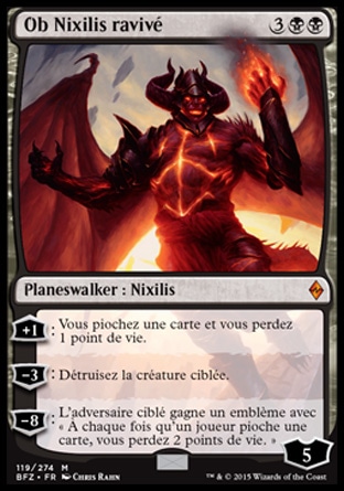 MagicCorporation - Ob Nixilis ravivé (La bataille de Zendikar) - Cartes