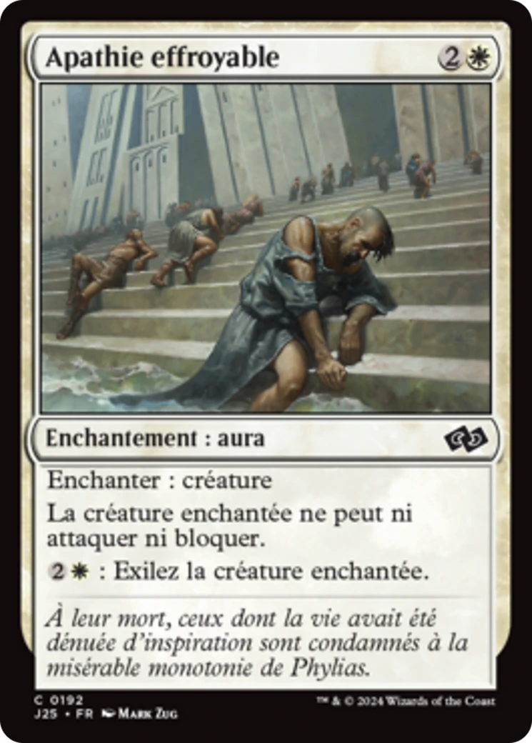 Apathie effroyable