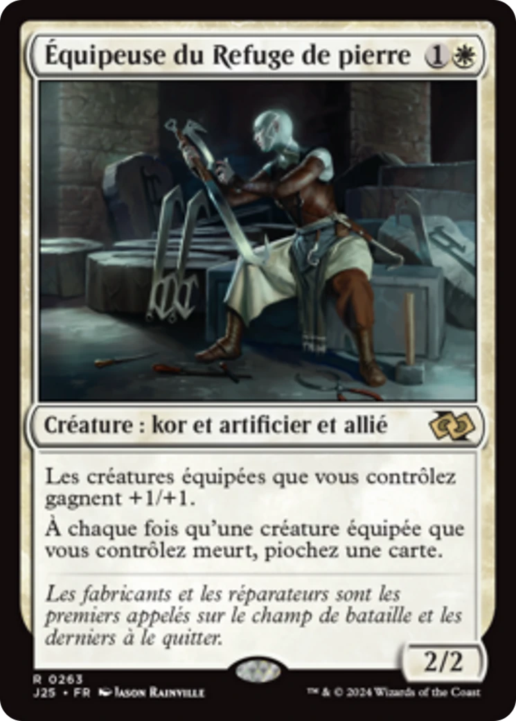 Équipeuse du Refuge de pierre