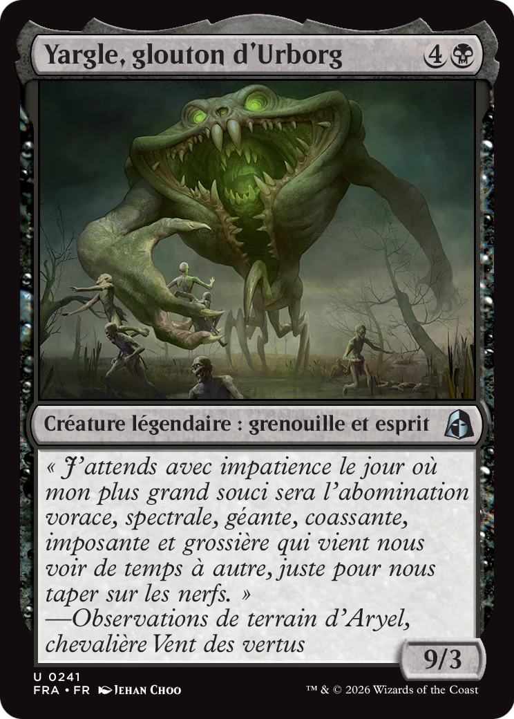 Yargle, glouton d'Urborg