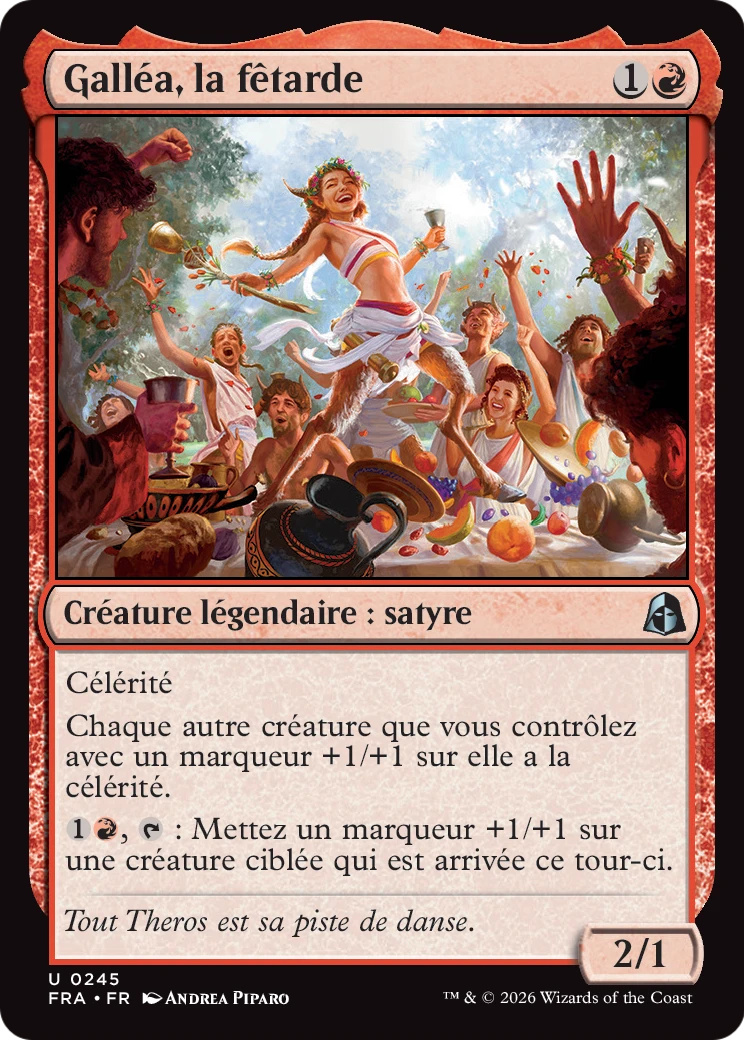 Galléa, la fêtarde