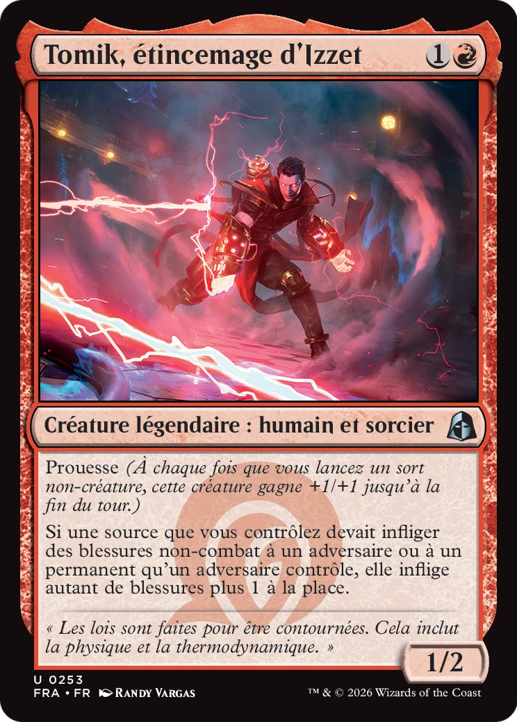 Tomik, étincemage d'Izzet
