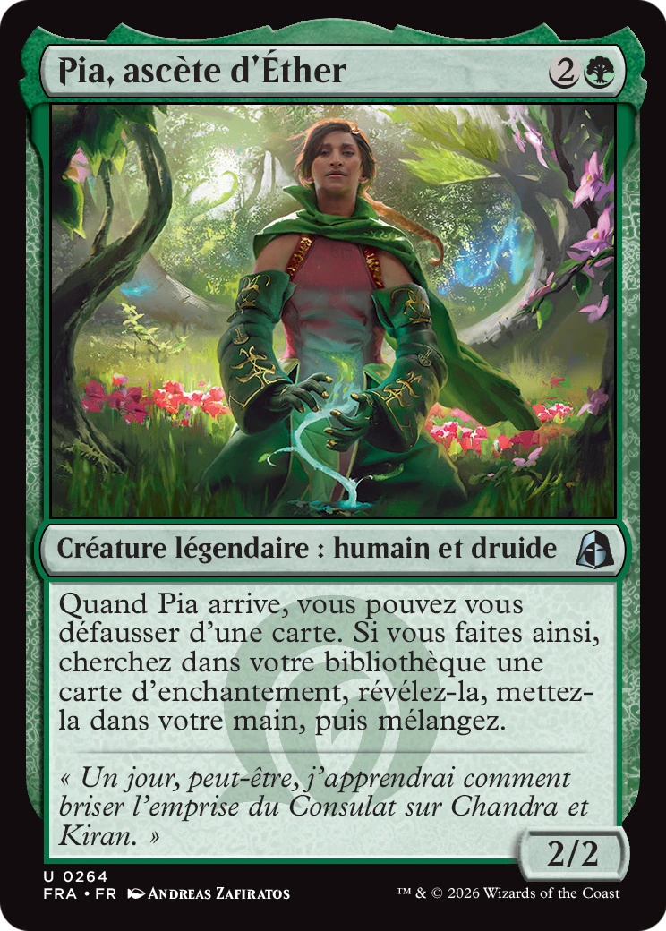 Pia, ascète d'Éther