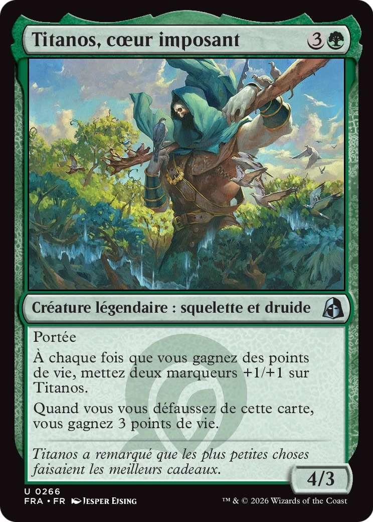 Titanos, cœur imposant