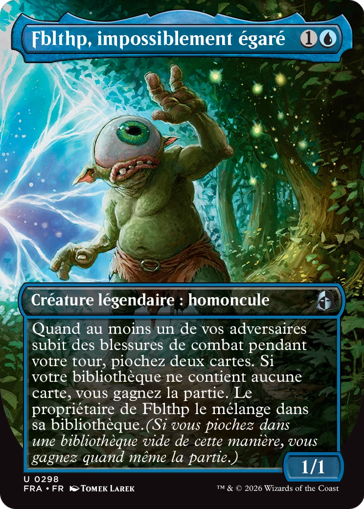 Fblthp, impossiblement égaré