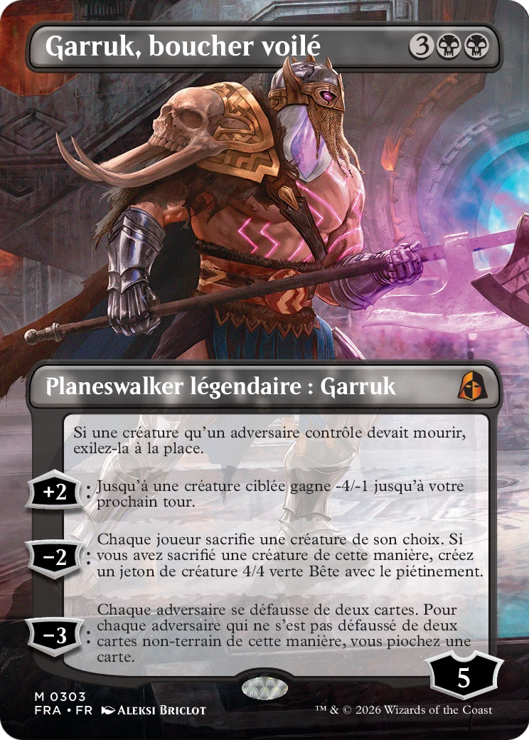 Garruk, boucher voilé