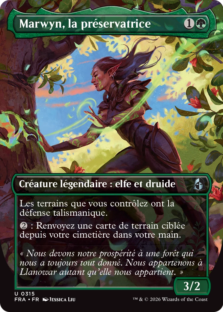 Marwyn, la préservatrice