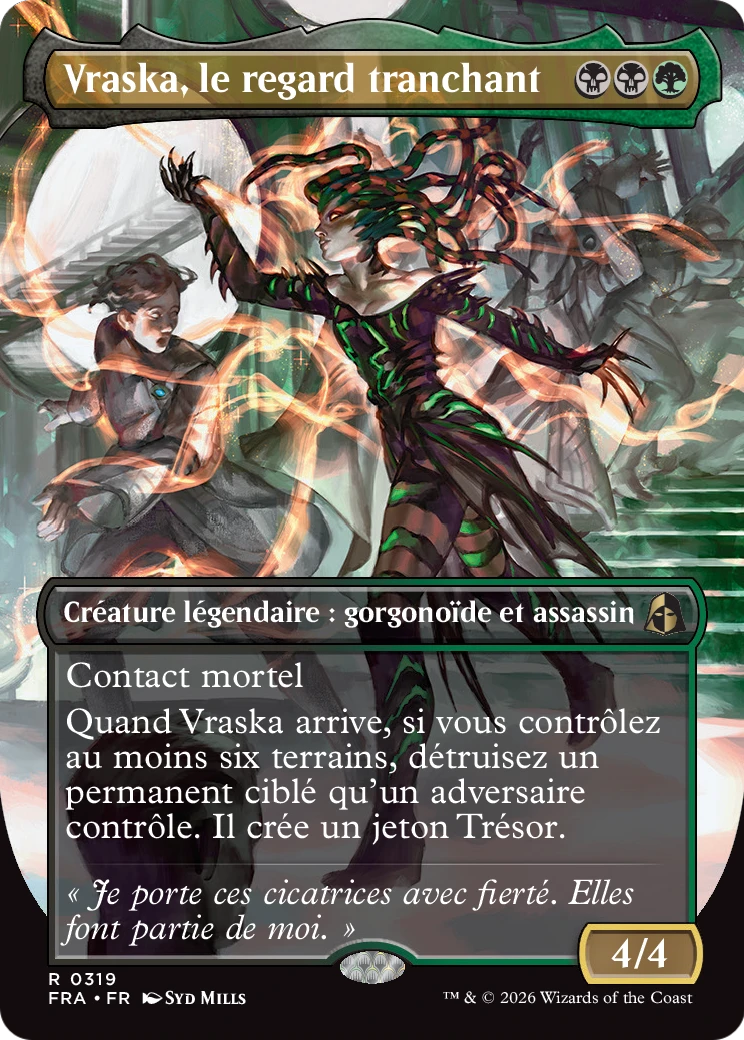 Vraska, le regard tranchant