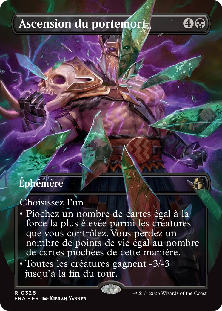 Ascension du portemort