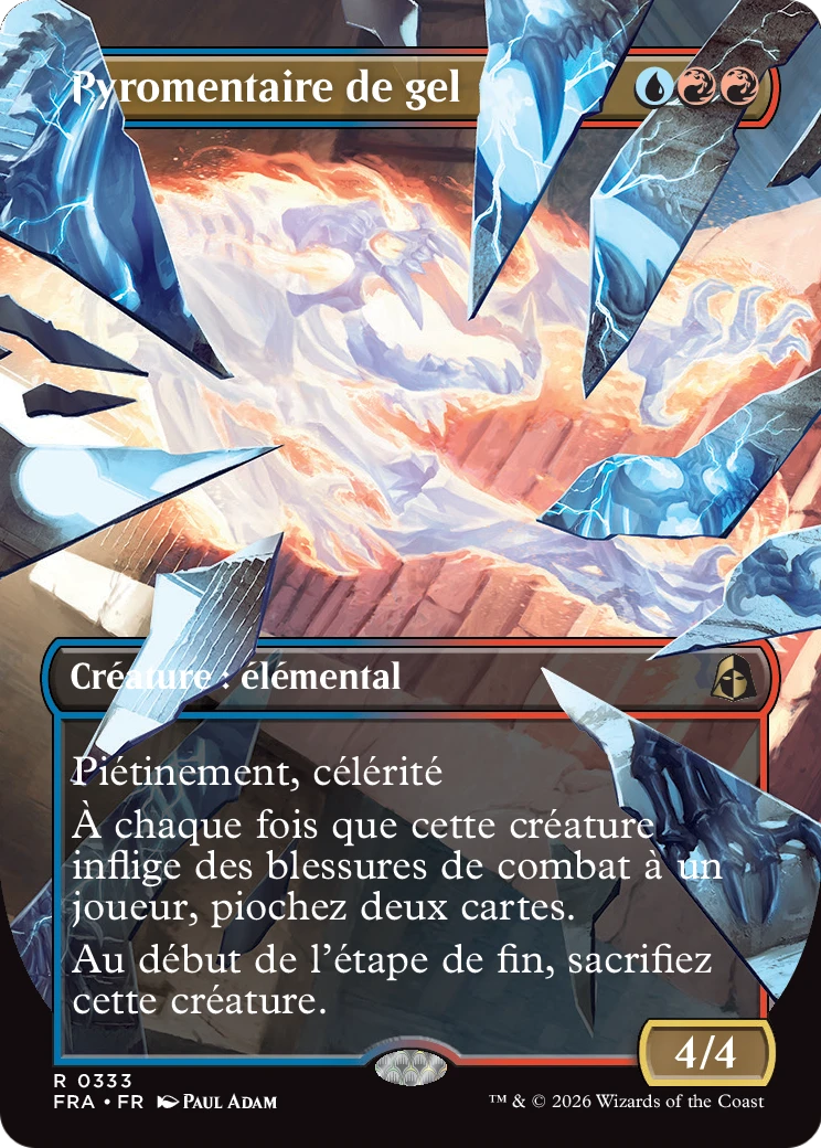 Pyromentaire de gel