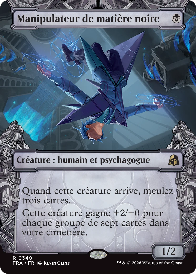 Manipulateur de matière noire