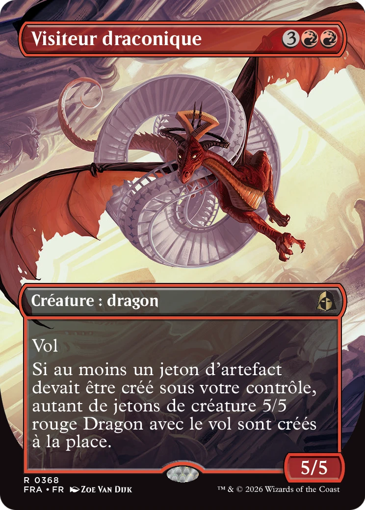 Visiteur draconique