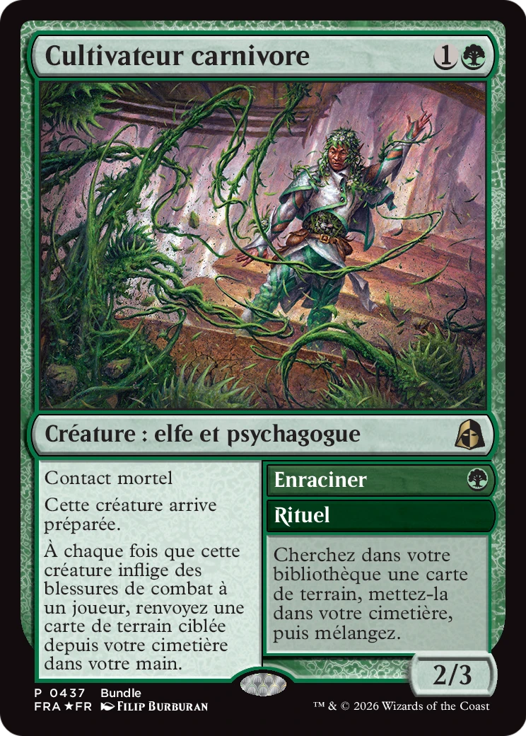 Cultivateur carnivore