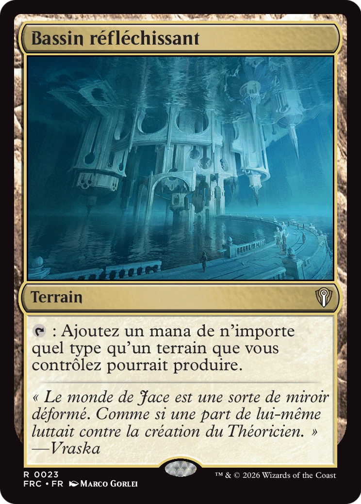 Bassin réfléchissant