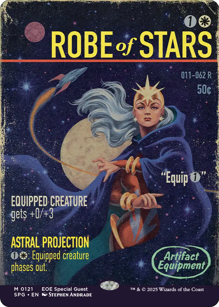 Robe aux étoiles
