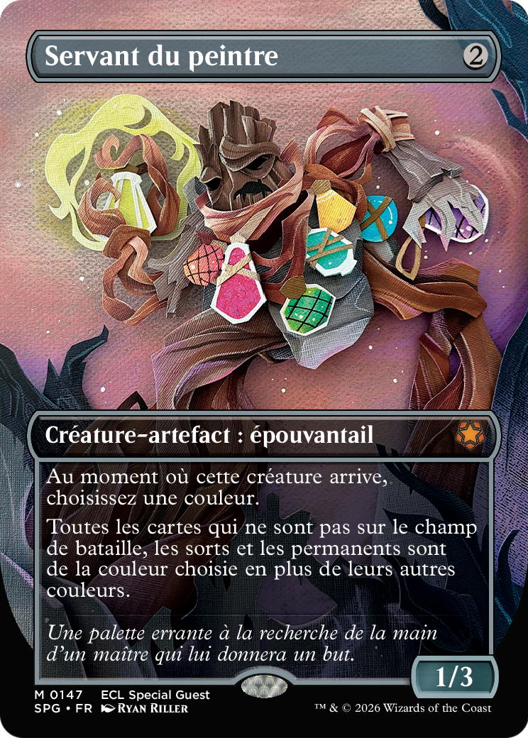 Servant du peintre