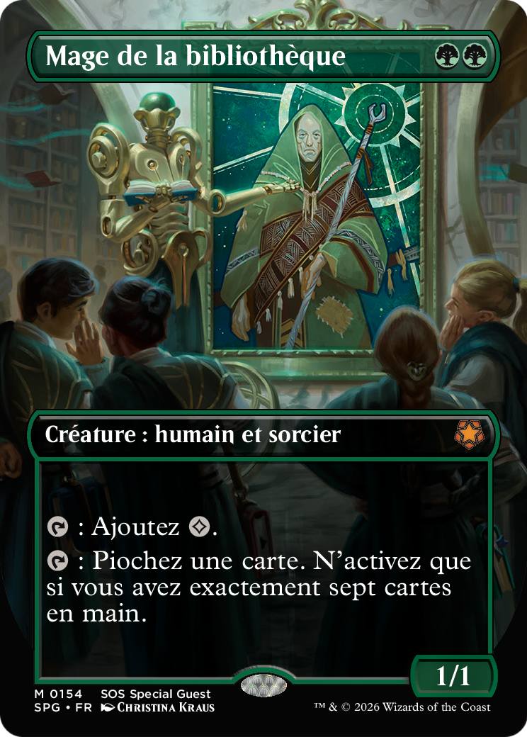 Mage de la bibliothèque