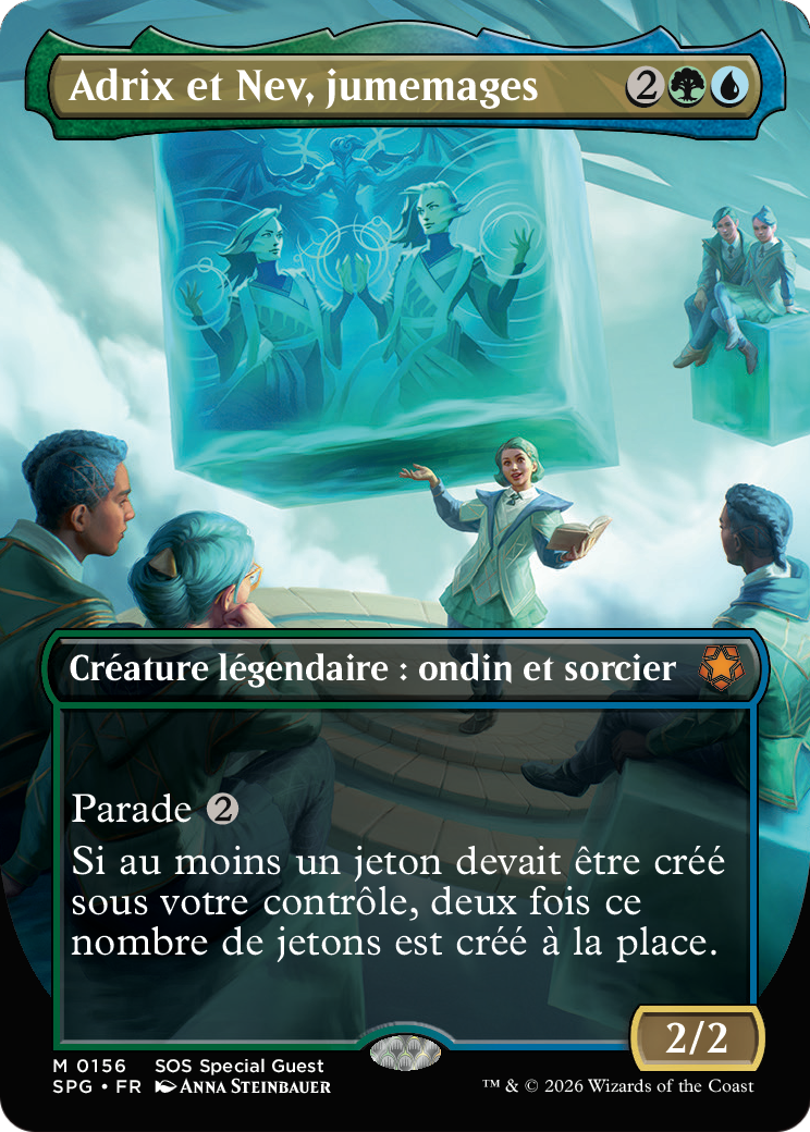 Adrix et Nev, jumemages
