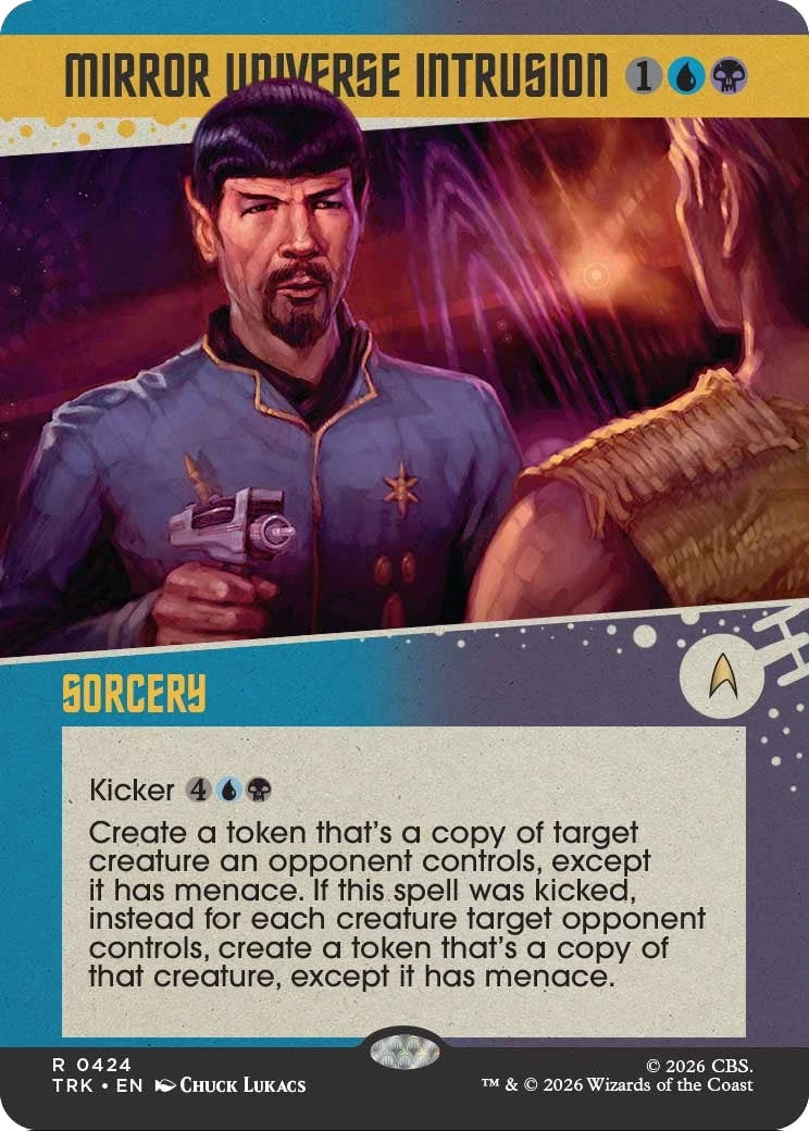 Mirror Universe Intrusion