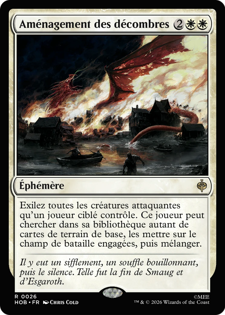 Aménagement des décombres