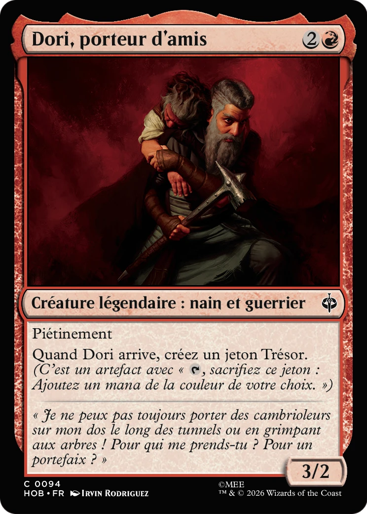 Dori, porteur d'amis