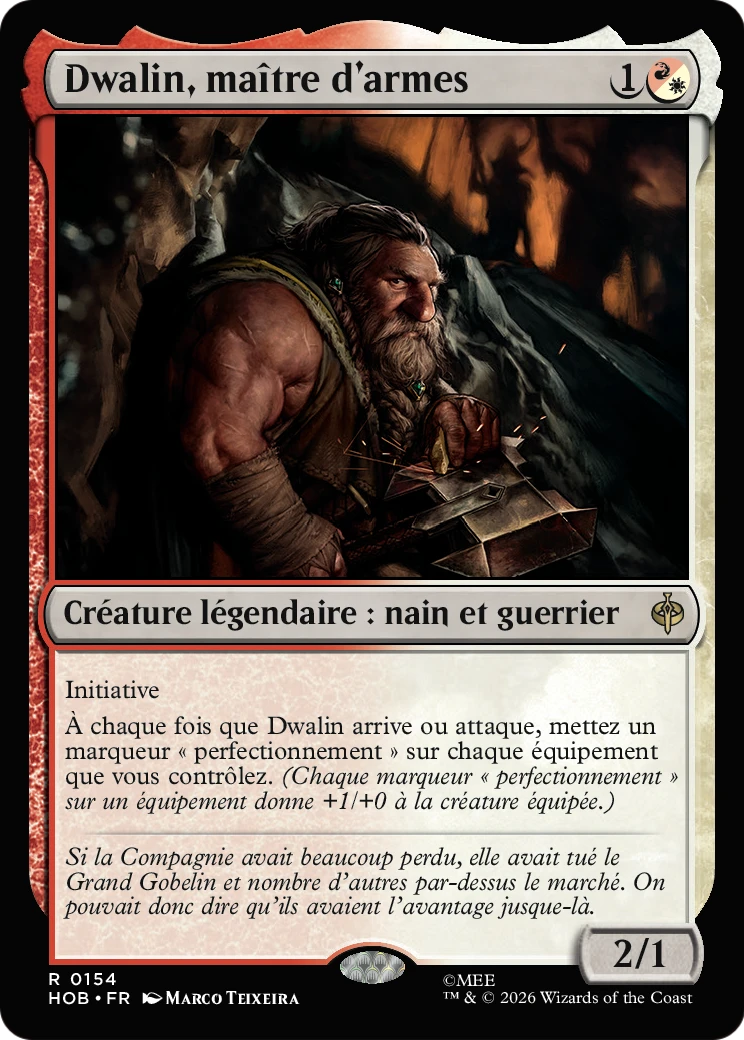 Dwalin, maître d'armes