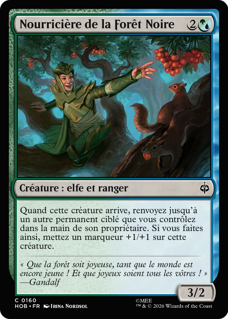 Nourricière de la Forêt Noire